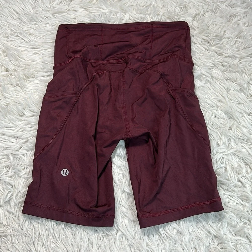 Lululemon Fast and Free Short 8" *Cool Cassis - Picture 4 of 6
